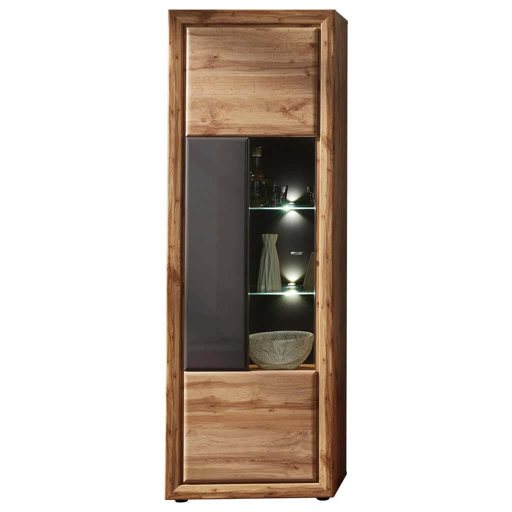 XXXLutz Vitrína Šedá Barvy Dubu Cantus