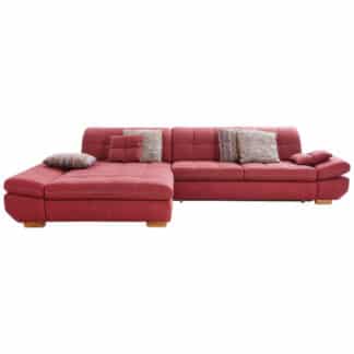 XXXLutz Sedací Souprava Textil Červená Bordeaux Xora