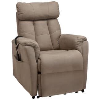 XXXLutz Televizní Křeslo Kov Umělá Hmota Textil Hnědá Cantus