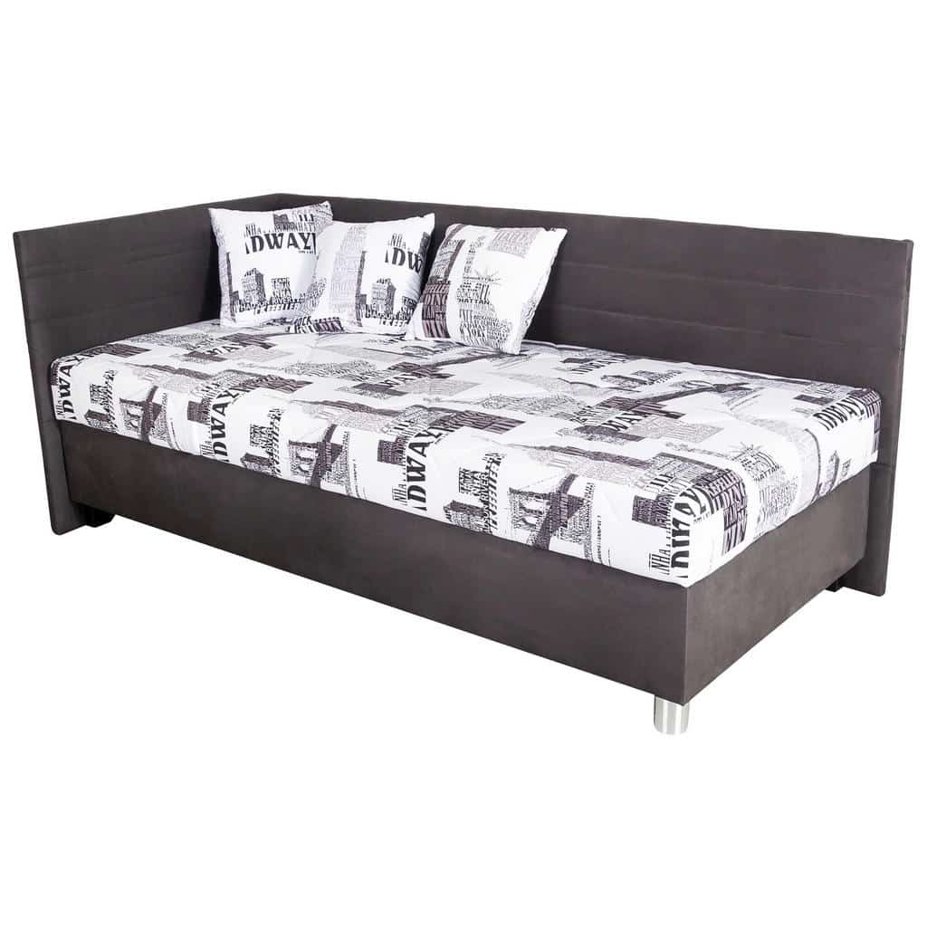 XXXLutz Válenda Textil Šedá Bílá Blanar