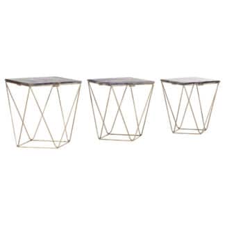 XXXLutz Sada Stolů Mangové Dřevo Vícebarevná Carryhome