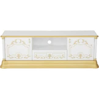 XXXLutz Tv Díl Bílá Barvy Zlata Cantus