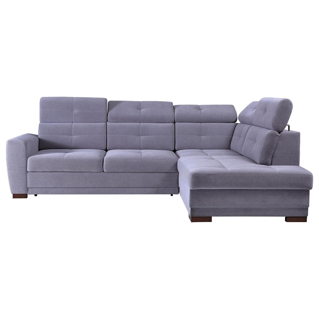 XXXLutz Sedací Souprava Textil Kompozitní Dřevo Šedá Cantus