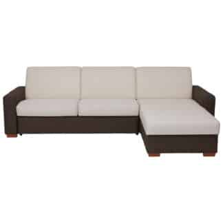 XXXLutz Sedací Souprava Textil Krémová Tmavě Hnědá Venda