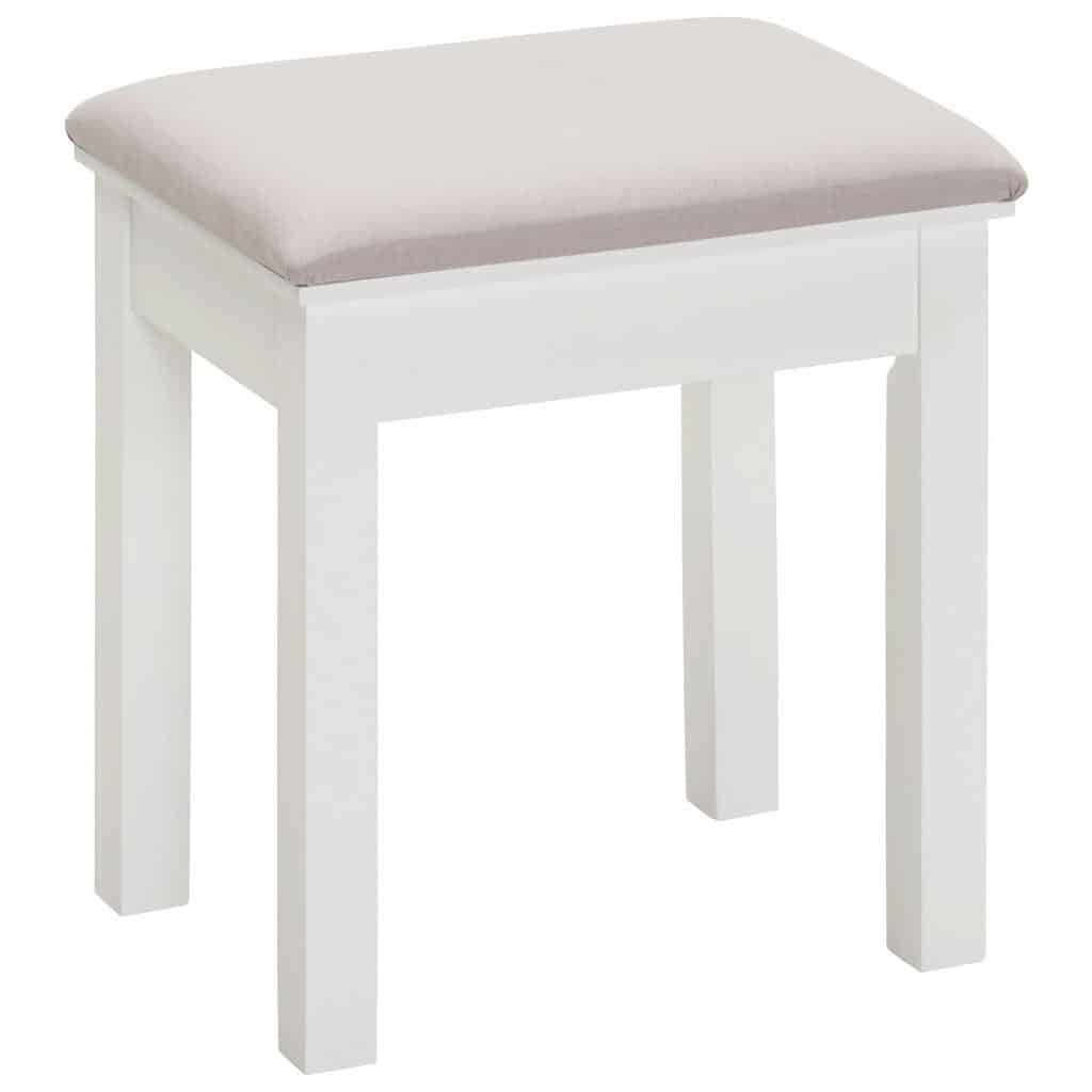 XXXLutz Taburet Borovice Šedá Bílá Landscape