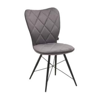 XXXLutz Židle Šedá Černá Hom`in