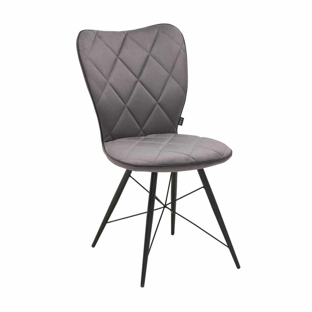 XXXLutz Židle Šedá Černá Hom`in