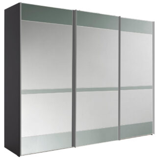 XXXLutz Skříň S Posuvnými Dveřmi Šedá Moderano