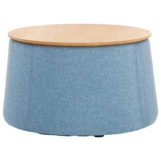 XXXLutz Taburet Dub Modrá Barvy Dubu Innovation