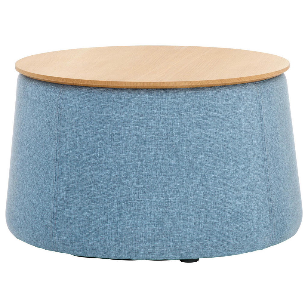 XXXLutz Taburet Dub Modrá Barvy Dubu Innovation