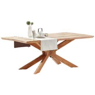 XXXLutz Jídelní Stůl Masivní Akácie Barvy Dubu Hom`in