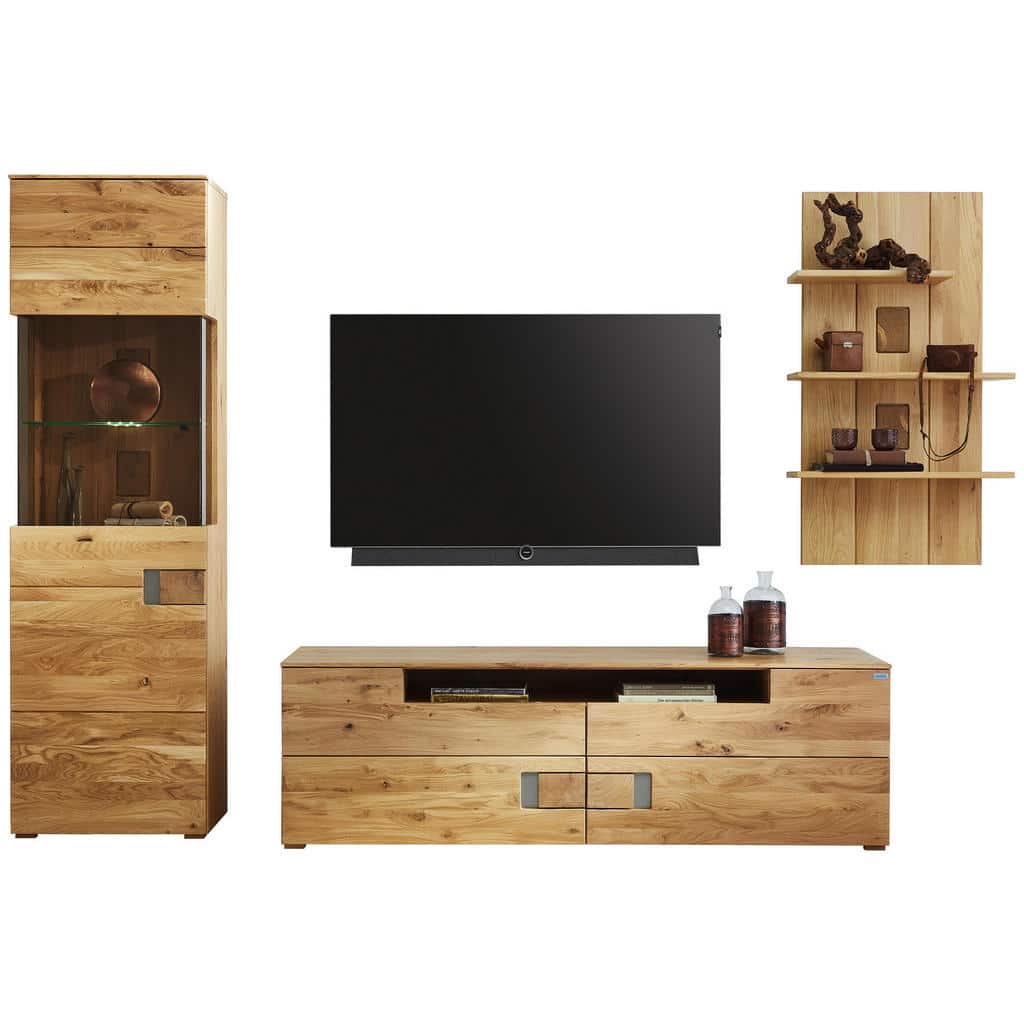 XXXLutz Obývací Stěna Jádrový Dub Barvy Dubu Cantus