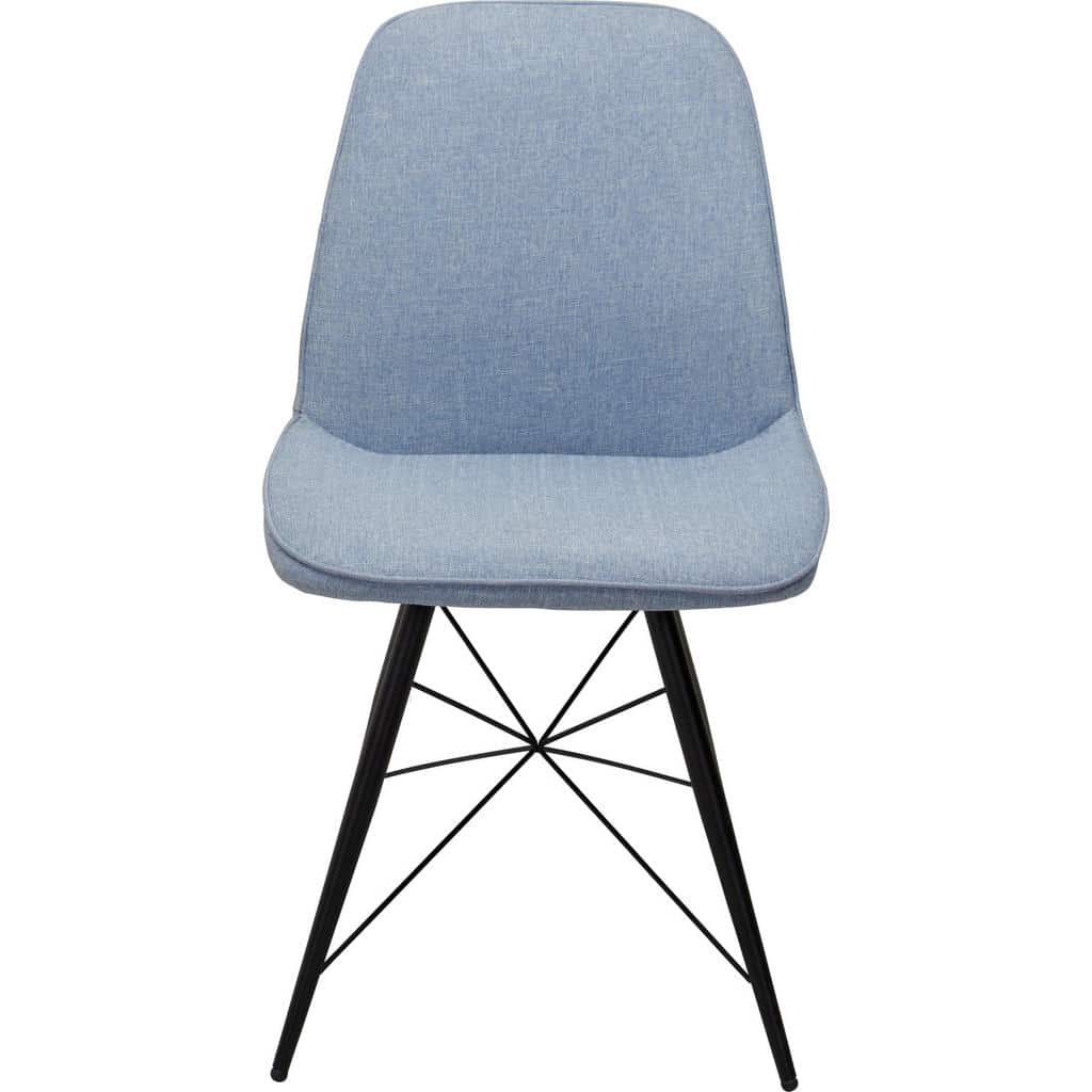 XXXLutz Židle Černá Světle Modrá Carryhome