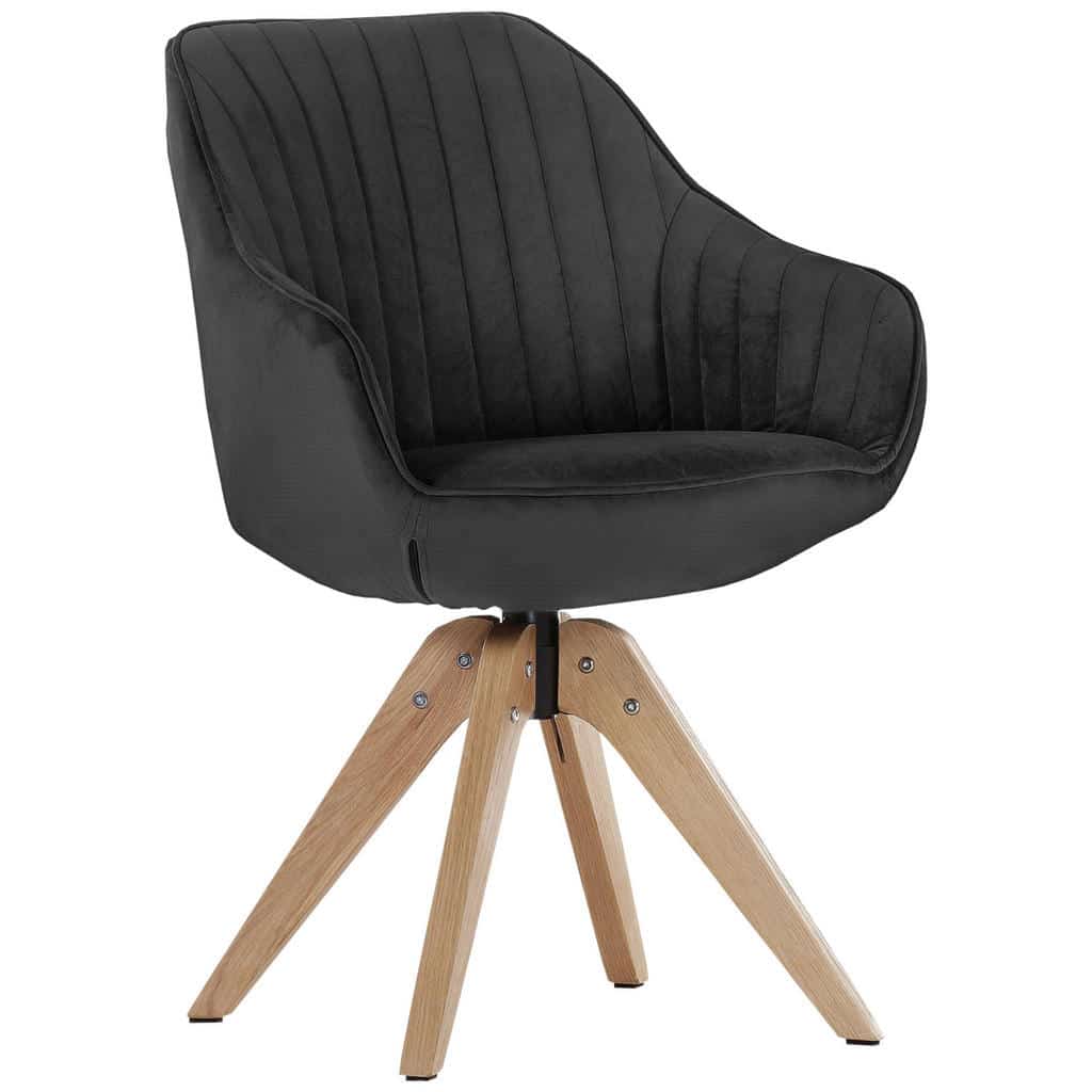 XXXLutz Židle S Područkami Antracitová Hom`in