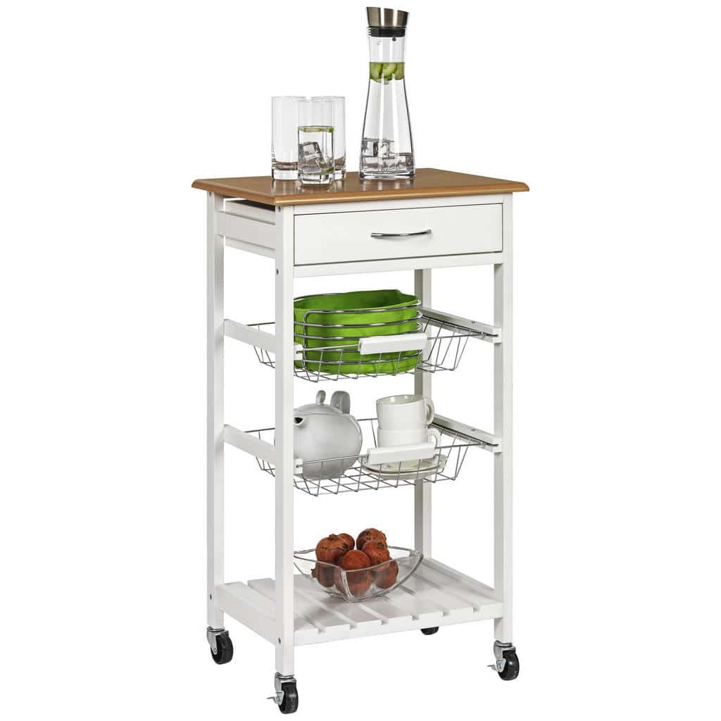 XXXLutz Servírovací Vozík Bílá