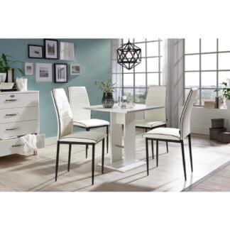 XXXLutz Židle Černá Bílá Carryhome