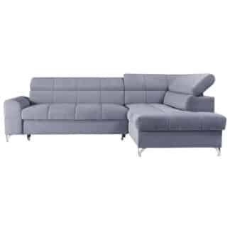 XXXLutz Sedací Souprava Textil Kompozitní Dřevo Světle Modrá Cantus