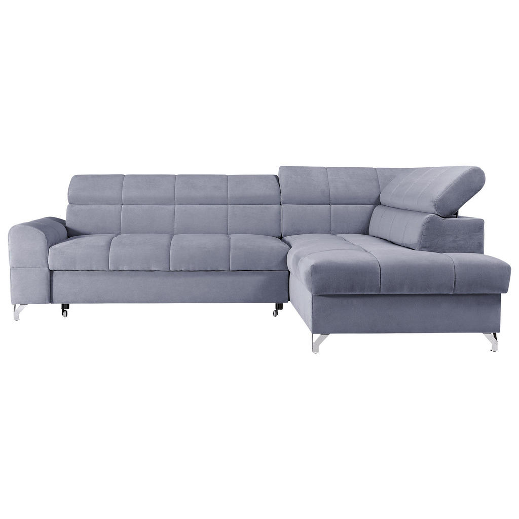 XXXLutz Sedací Souprava Textil Kompozitní Dřevo Světle Modrá Cantus