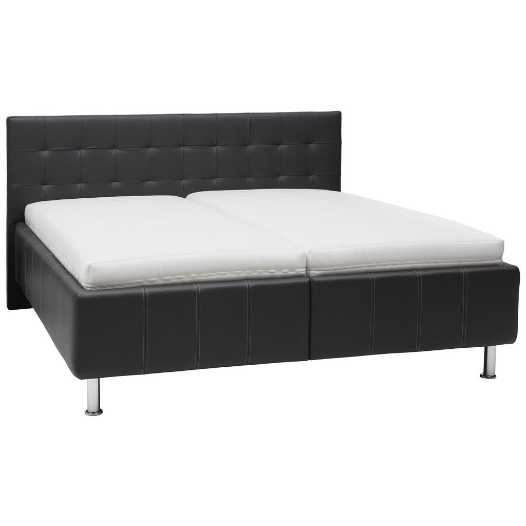 XXXLutz Čalouněná Postel 180/200/65 Cm Kůže Antracitová Esposa