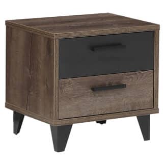 XXXLutz Noční Stolek Černá Barvy Dubu Carryhome