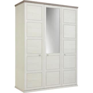 XXXLutz Skříň S Otočnými Dveřmi Šedá Bílá Hom`in