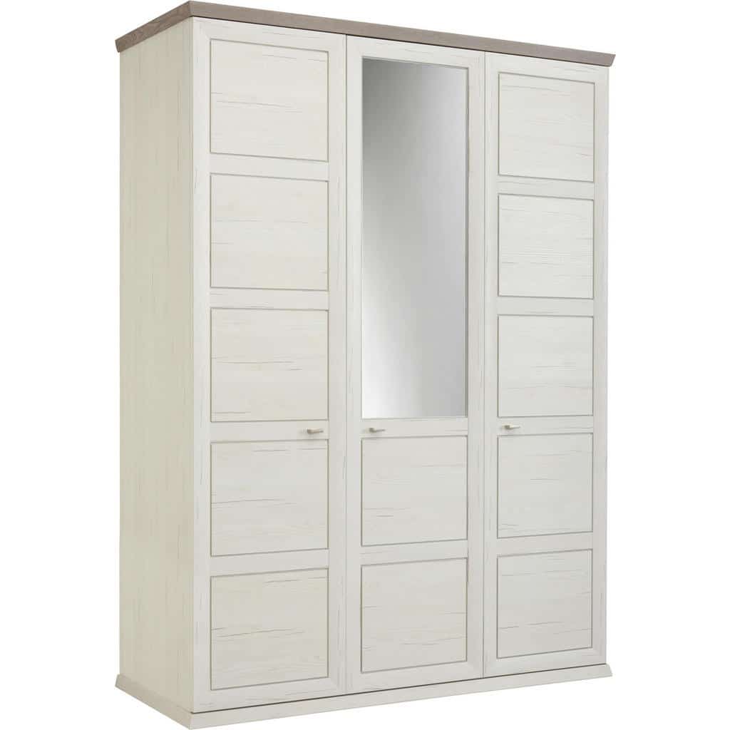 XXXLutz Skříň S Otočnými Dveřmi Šedá Bílá Hom`in