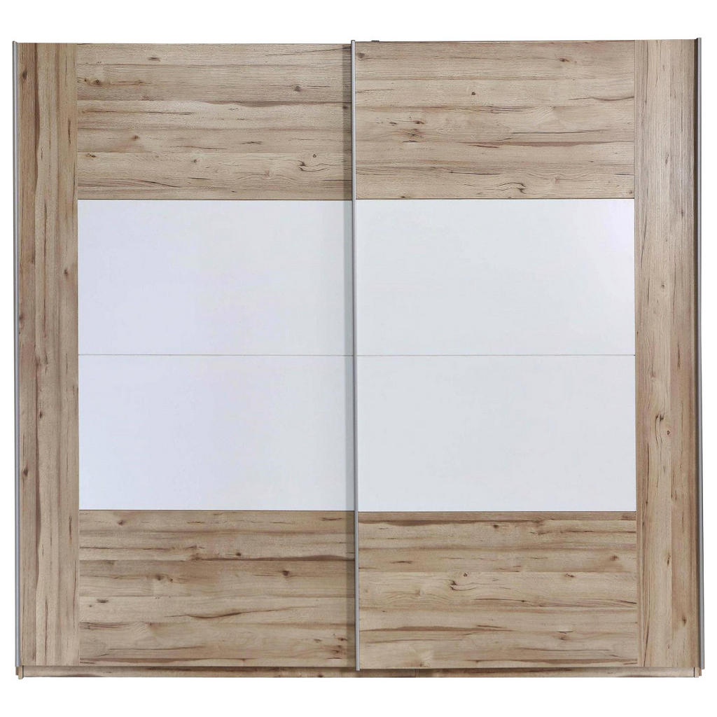 XXXLutz Skříň S Posuvnými Dveřmi Bílá Barvy Dubu Ti`me