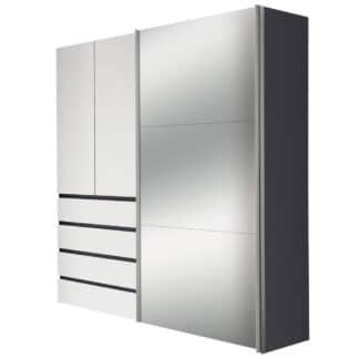 XXXLutz Šatní Skříň Barvy Grafitu Bílá Hom`in