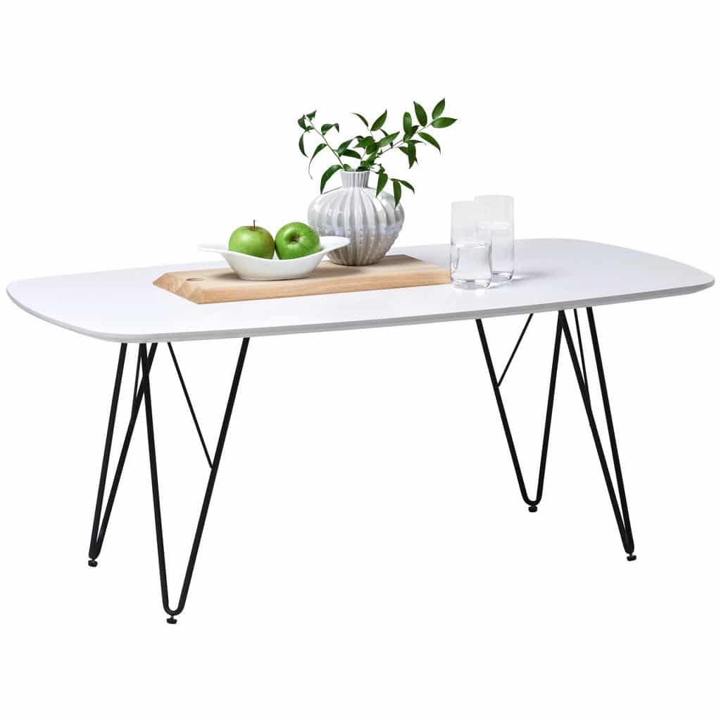 XXXLutz Konferenční Stolek Černá Bílá Carryhome