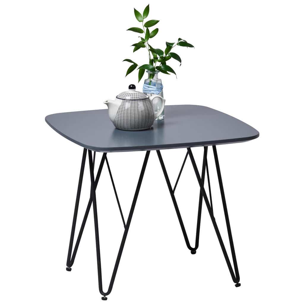 XXXLutz Odkládací Stolek Černá Tmavě Šedá Carryhome