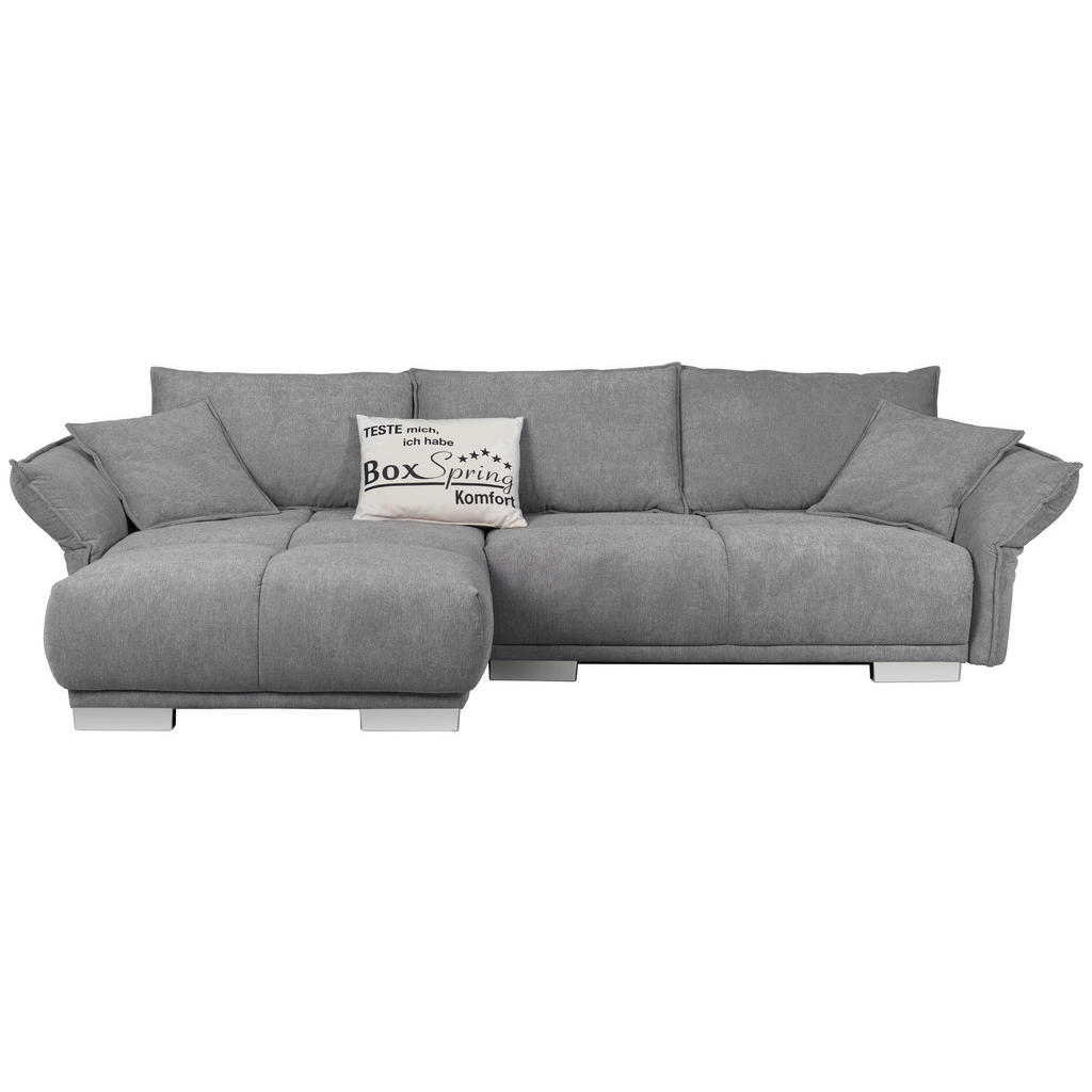 XXXLutz Sedací Souprava Textil Šedá Hom`in