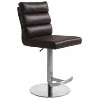 XXXLutz Barová Židle Barvy Nerez Oceli Tmavě Hnědá Cantus