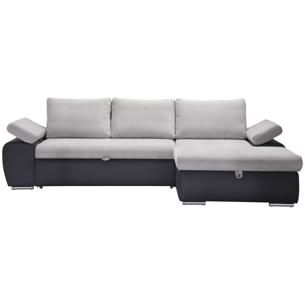 XXXLutz Sedací Souprava Textil Světle Šedá Tmavě Šedá Xora