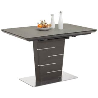 XXXLutz Jídelní Stůl Barvy Nerez Oceli Tmavě Šedá Novel