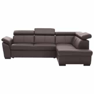 XXXLutz Sedací Souprava Kůže Hnědá Stylife