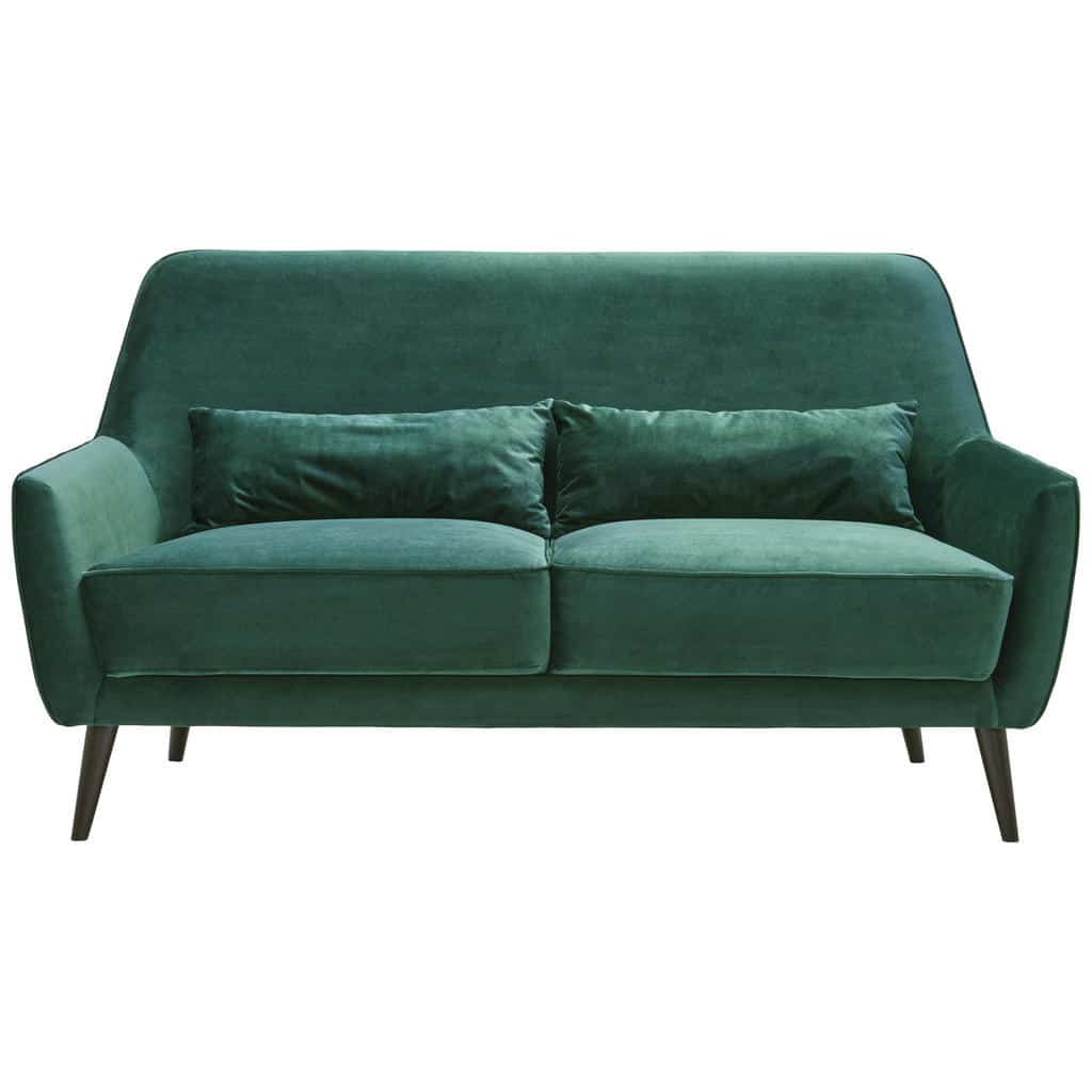 XXXLutz Třímístná Pohovka Textil Tmavě Zelená Carryhome