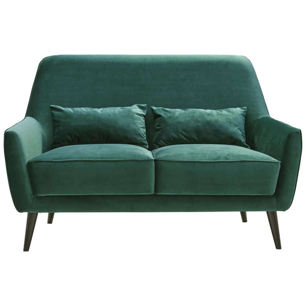 XXXLutz Dvoumístná Pohovka Textil Tmavě Zelená Carryhome