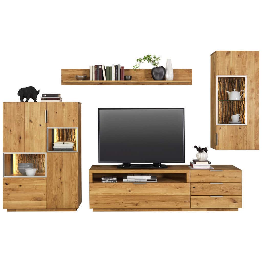 XXXLutz Obývací Stěna Barvy Dubu Cantus