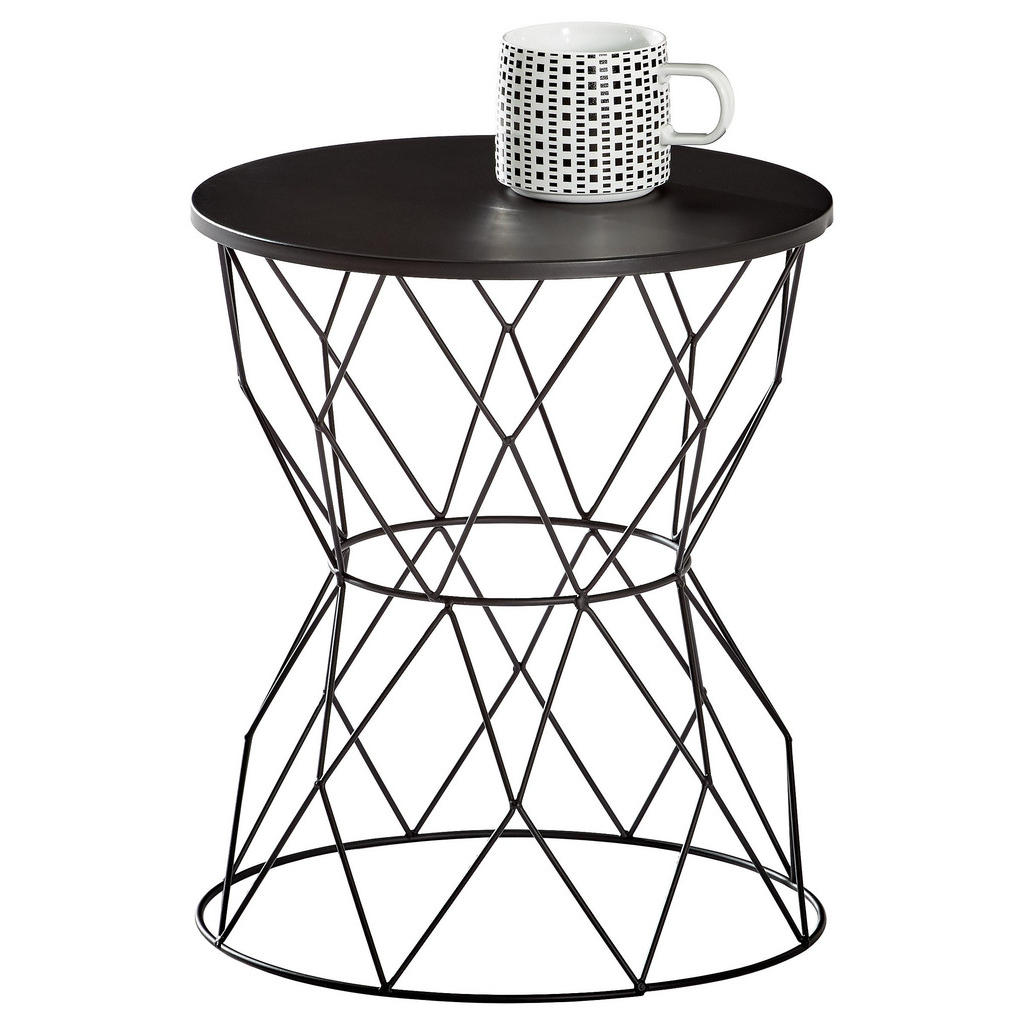 XXXLutz Odkládací Stolek Černá Landscape