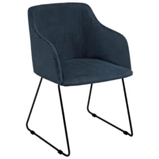 XXXLutz Židle S Područkami Tmavě Modrá Carryhome