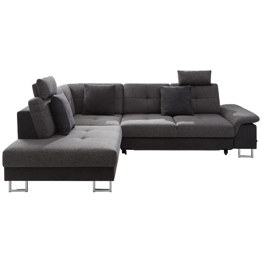 XXXLutz Sedací Souprava Textil Barvy Grafitu Tmavě Šedá Novel