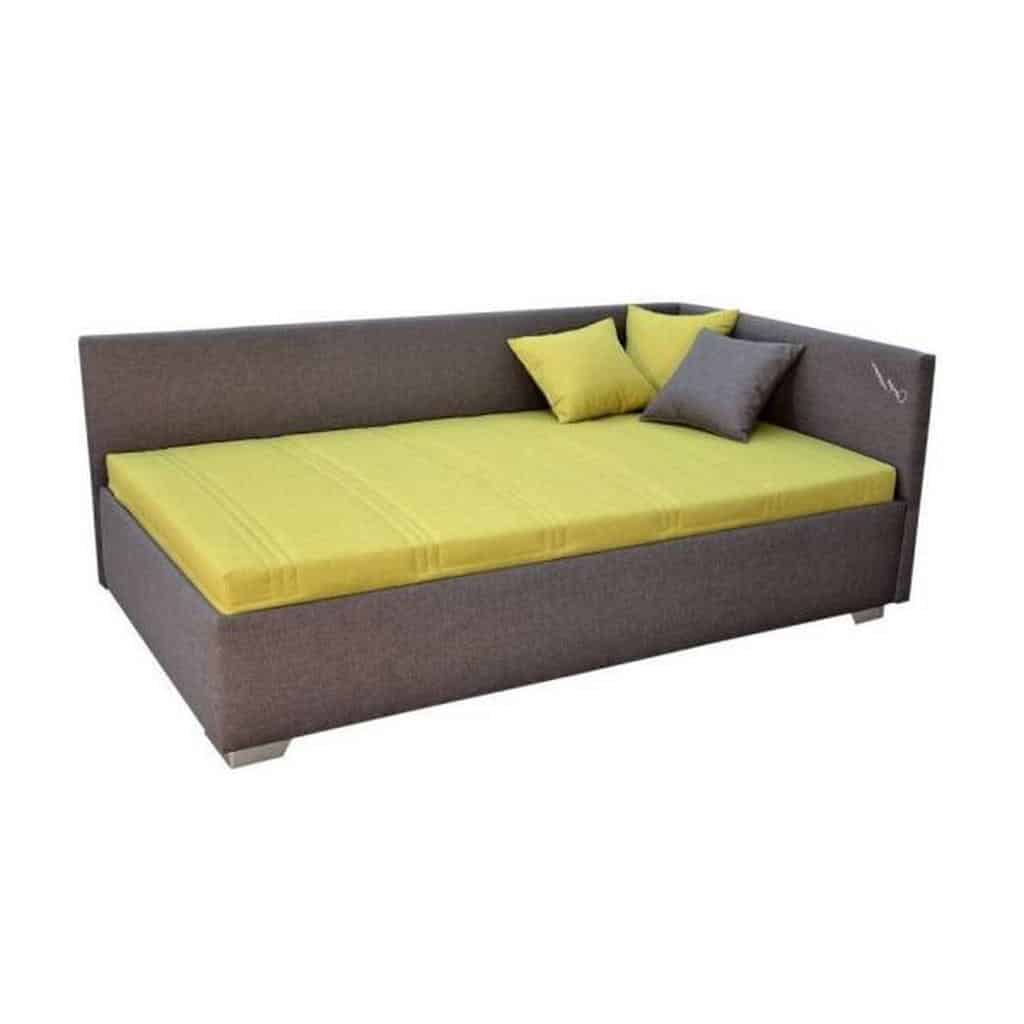 XXXLutz Válenda Textil Šedá Limetková