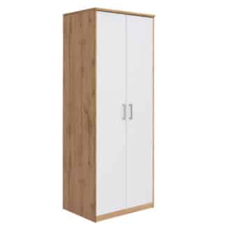 XXXLutz Šatní Skříň Bílá Barvy Dubu Xora