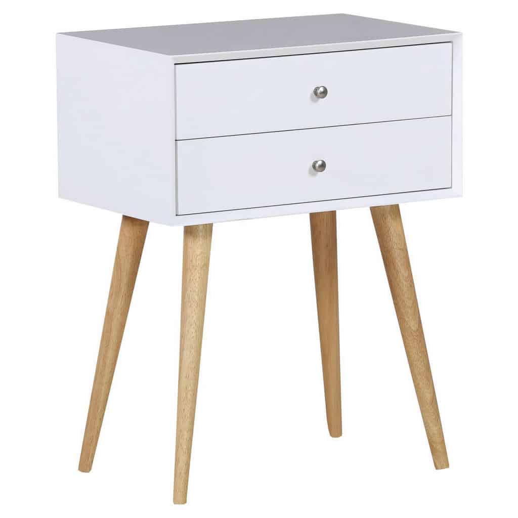 XXXLutz Odkládací Stolek Přírodní Barvy Bílá Carryhome