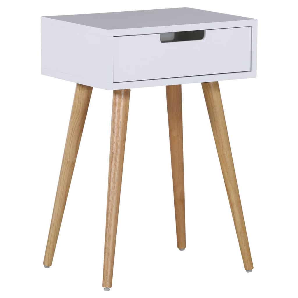 XXXLutz Odkládací Stolek Přírodní Barvy Bílá Carryhome