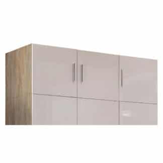 XXXLutz Nástavec Na Skříň Bílá Barvy Dubu Xora