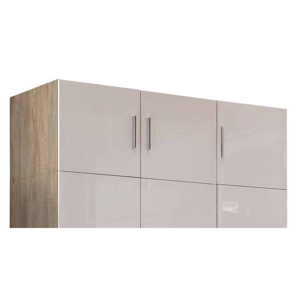 XXXLutz Nástavec Na Skříň Bílá Barvy Dubu Xora