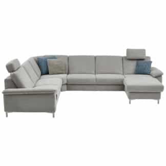 XXXLutz Sedací Souprava Textil Barvy Stříbra Dieter Knoll