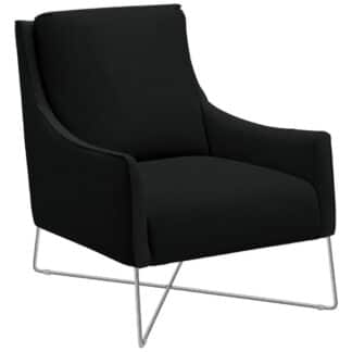 XXXLutz Křeslo Kůže Černá Natuzzi Editions