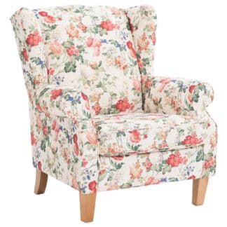 XXXLutz Křeslo Ušák Textil Vícebarevná Landscape